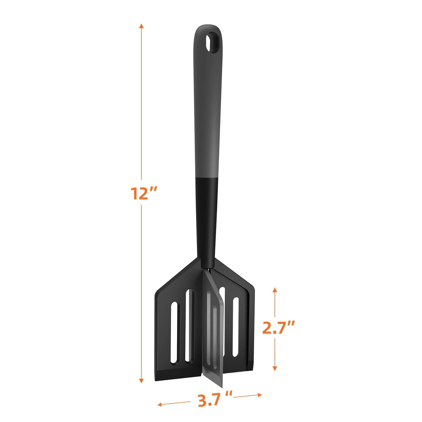 Meat Chopper, Heat Resistant Meat Masher for Hamburger, Ground Beef Smasher, Non Stick Mix Ground Chopper, Mix and Chop Potato Masher Tool 2in1 Twist Design