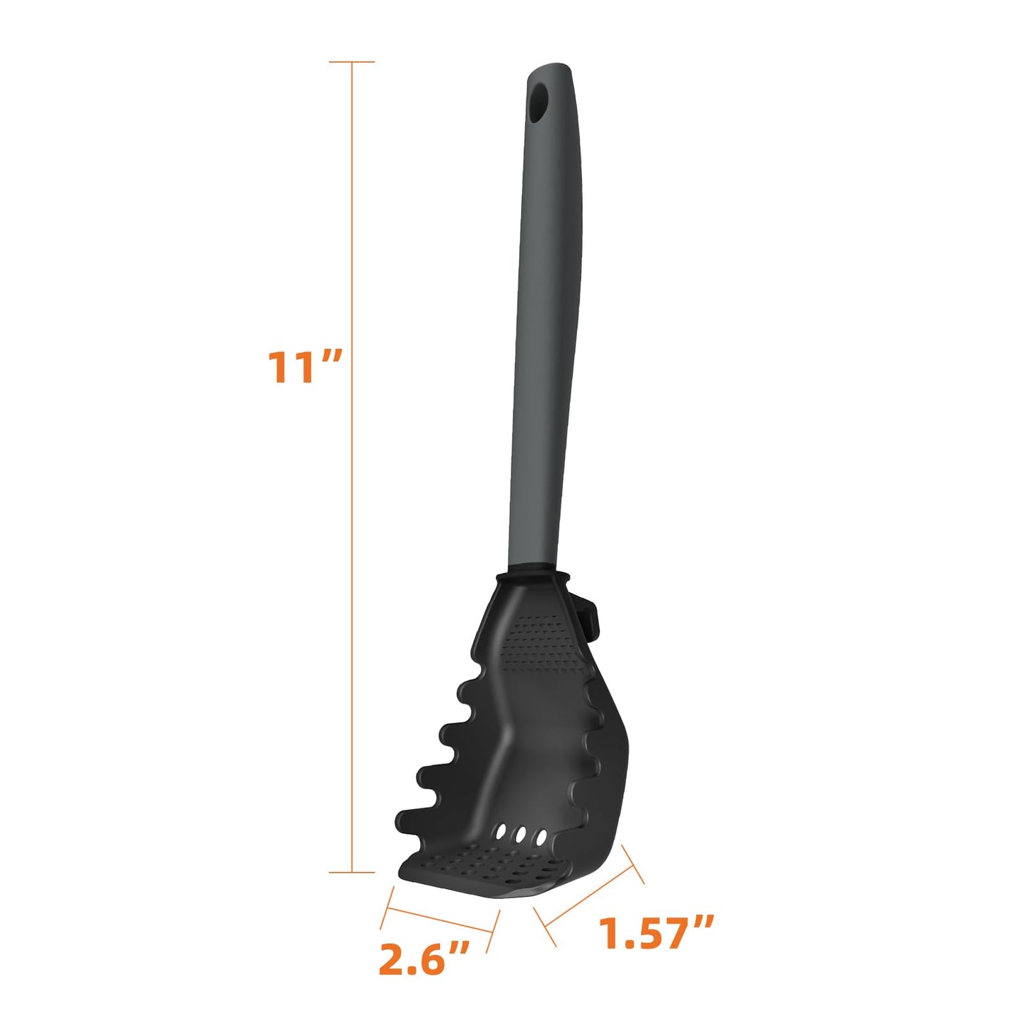 All-in-1 Multifunctional Kitchen Spoon | Egg Separator, Masher, Skimmer, Grinder & More | Heat-Resistant & Space-Saving Design