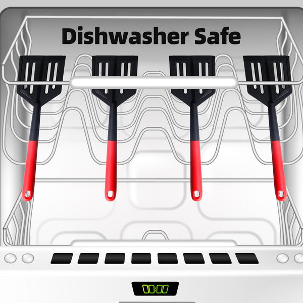 2-in-1 Meat Chopper and Spatula, Stir, Turner and Mix Mashing, Meat Chopper for Ground Beef, Hamburger Meat, Ground Turkey – Heat Resistant,BPA Free, Safe for Non-Stick Cookware.